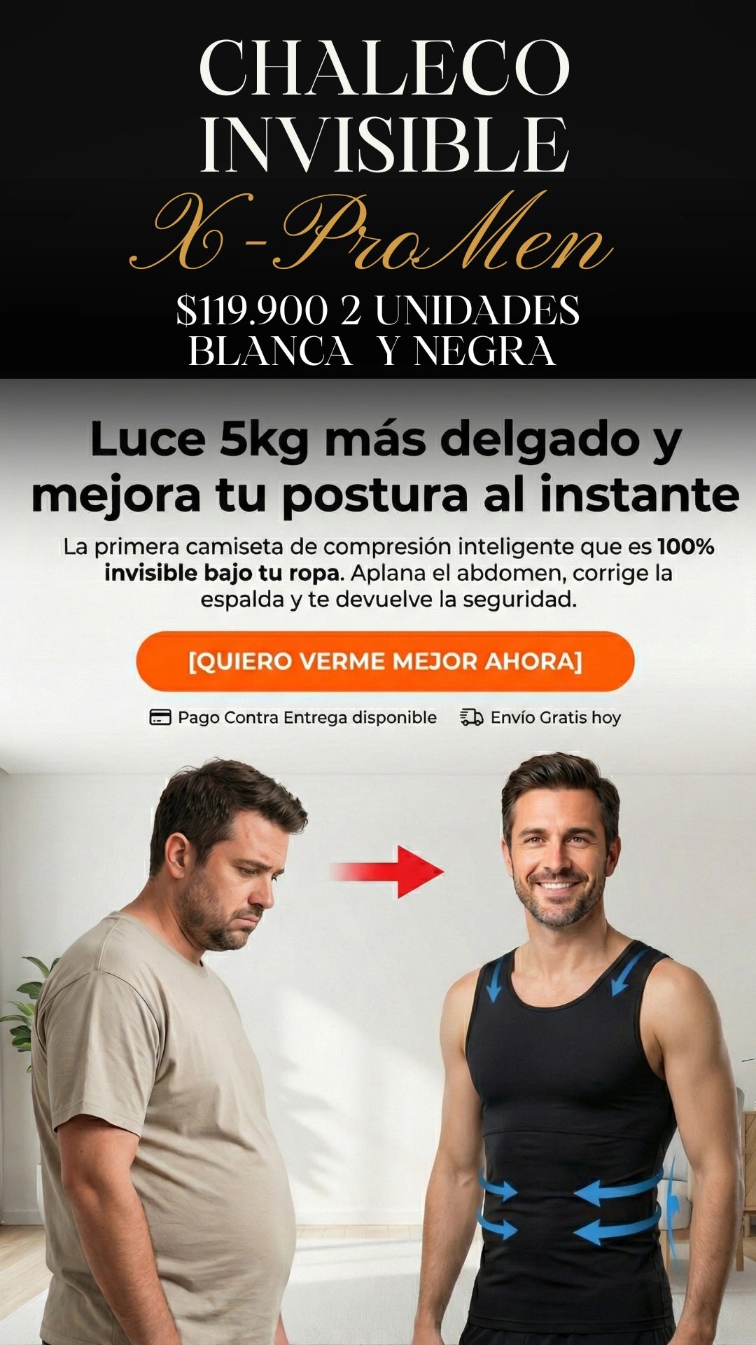 Chaleco Invisible X-ProMen